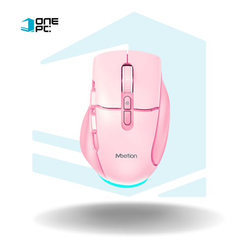 MOUSE INALAMBRICO BTM001 ROSADO MEETION