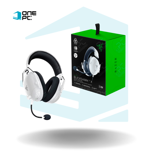 HEADSET RAZER BLACKSHARK V2 X - AURICULAR WHITE