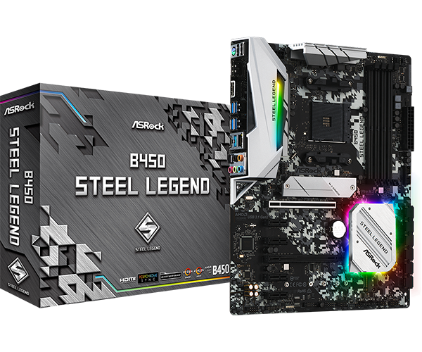 MOBO B450 STEEL LEGEND ATX