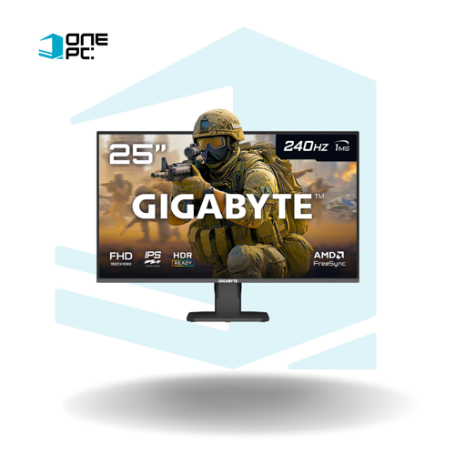 MONITOR GIGABYTE GS25F2A 24.5INCH GAMING SS-IPS FHD 1920X1080 2HDMI 1DP 240HZ NON-GLARE