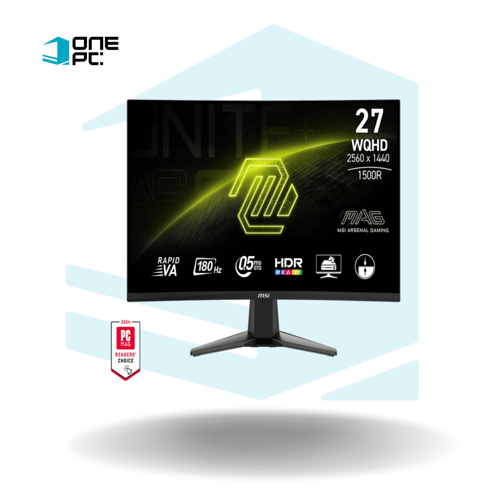 NW MONITOR MSI MAG 27CQ6F 27" 1440P 180HZ 0.5MS