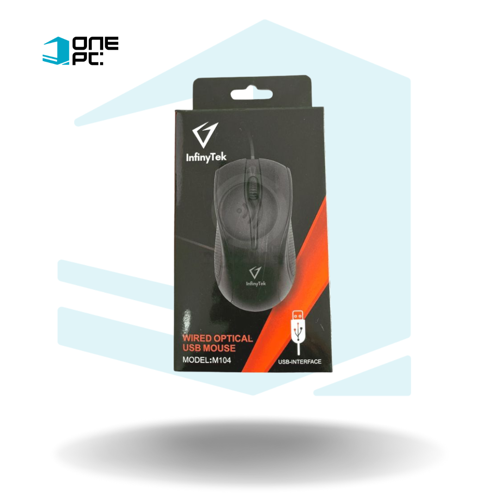 MOUSE INFINYTEK M104 COLOR NEGRO