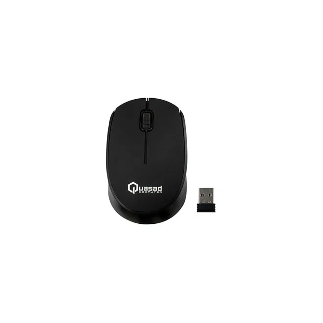 MOUSE QUASAD QM-610 WIRELESS NEGRO