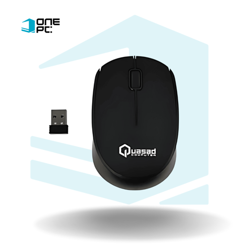 MOUSE QUASAD QM-610 WIRELESS NEGRO