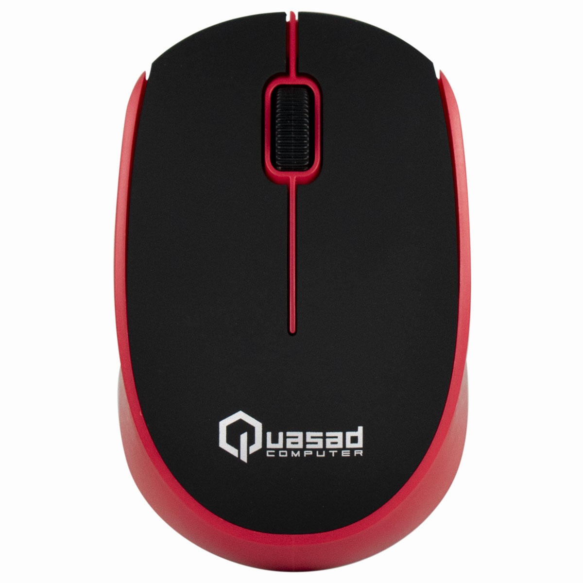 MOUSE QUASAD QM-610 WIRELESS ROJO