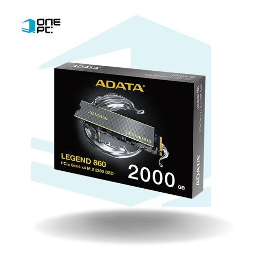 SSD ADATA LEGEND 860 2TB M.2 2280 3D NAND PCIE GEN4X4 6000MB-S