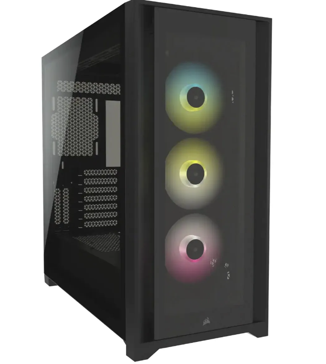 CASE CORSAIR ATX 5000X RGB TEMPERED GLAS  MID-TOWER CASE N-PS  NEGRO