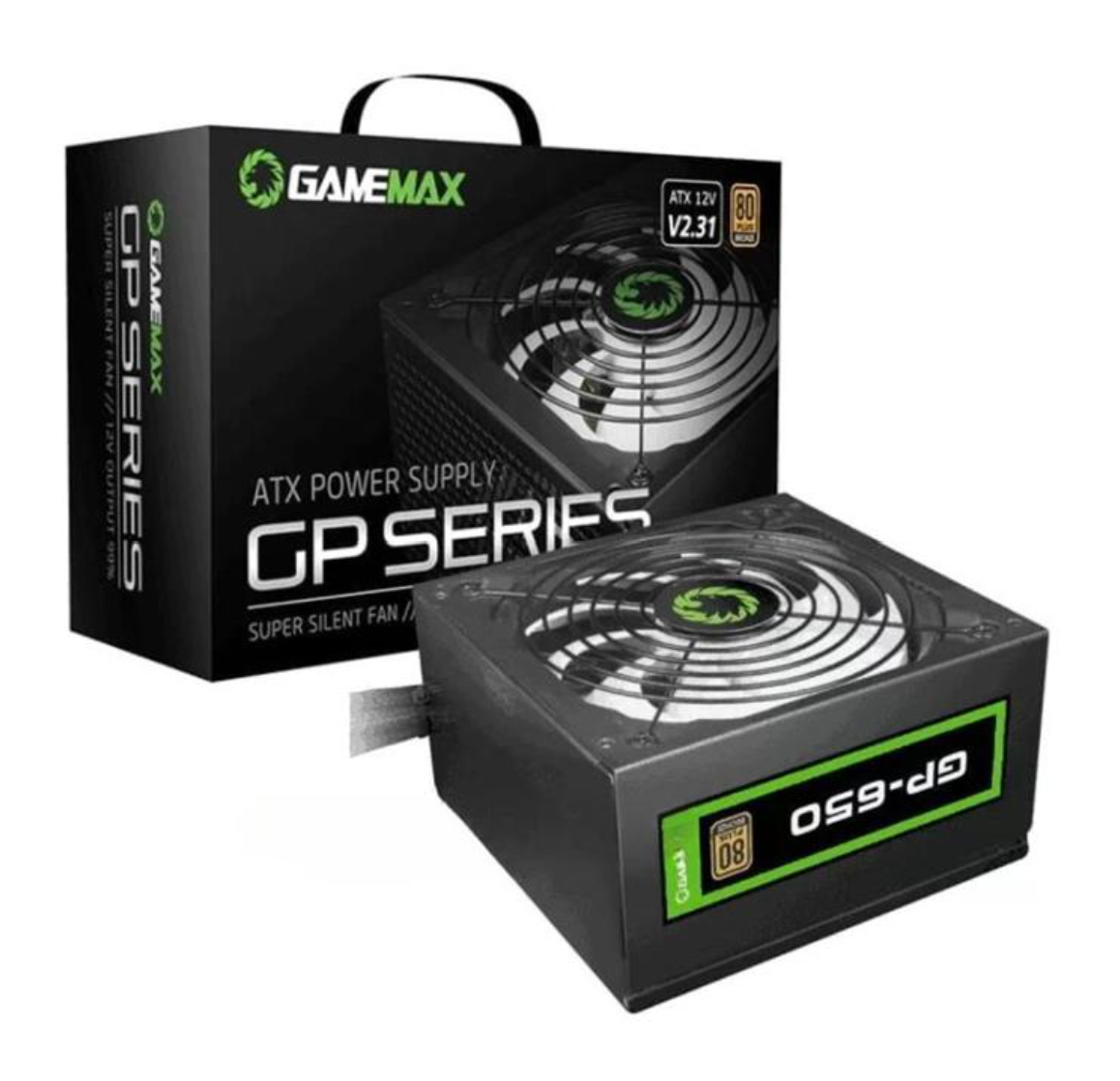 FUENTE DE PODER GAMEMAX GX-650 CERTIFICADA 90+ GOLD MODULAR