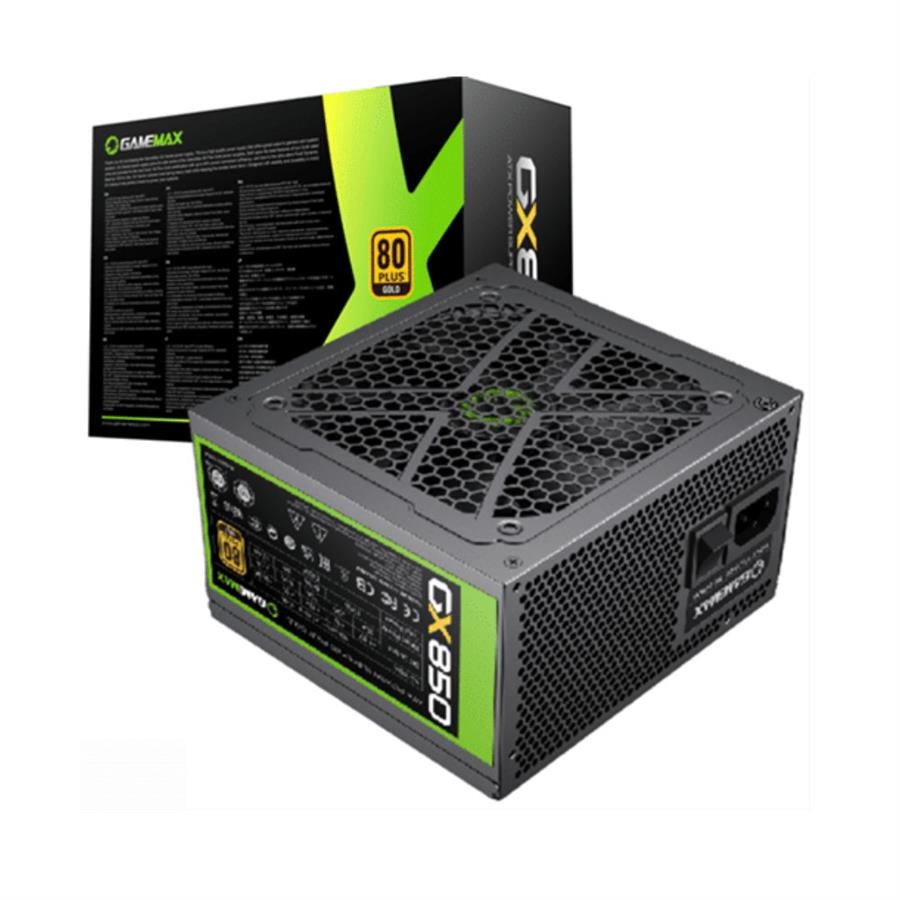 FUENTE DE PODER GAMEMAX GX-850 CERTIFICADA 90+ GOLD MODULAR