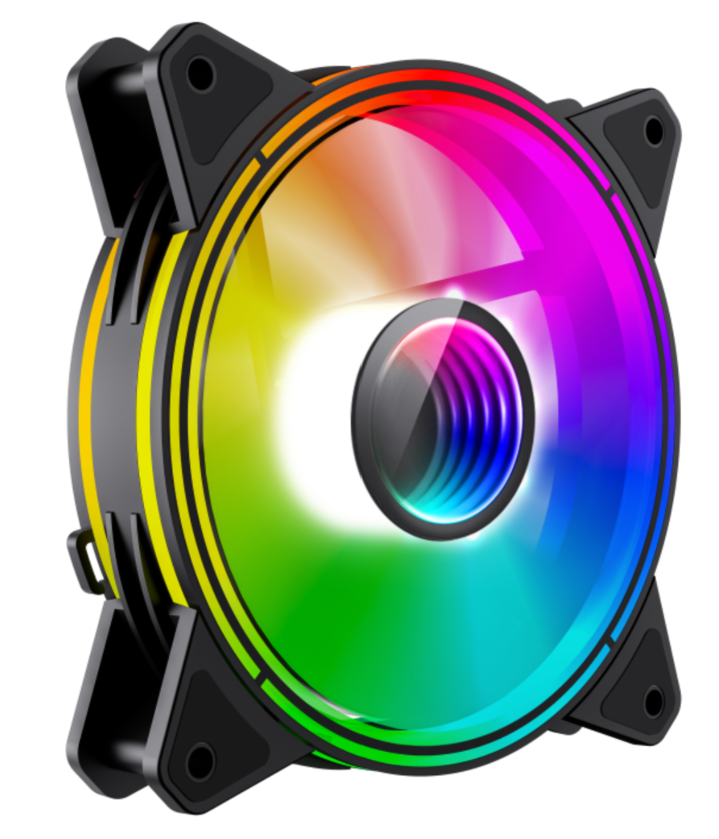 COOLER FAN GAMEMAX FN-12 RAINBOW-Q-INFINITY