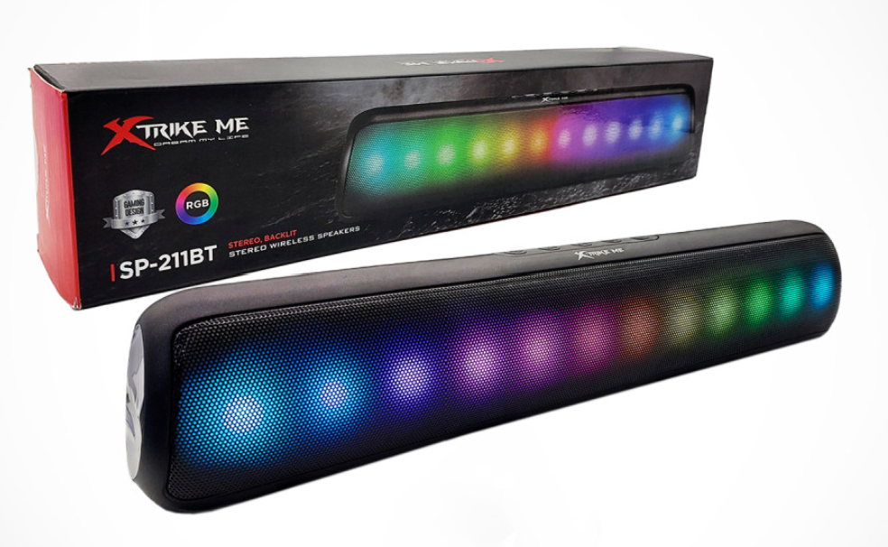 PARLANTES XTRIKE ME  SP-211BT WIRELESSRGB STEREO