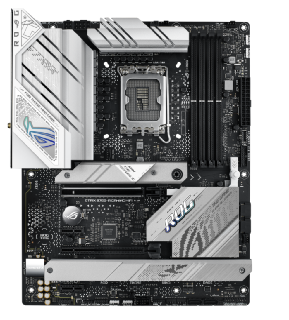 MOTHERBOARD ASUSROG STRIX B760-A GAMING WIFI 13VA LGA1700 DDR5-7800 HDMI DP 2M.2 USB3.2 PCIE5.0 ATX