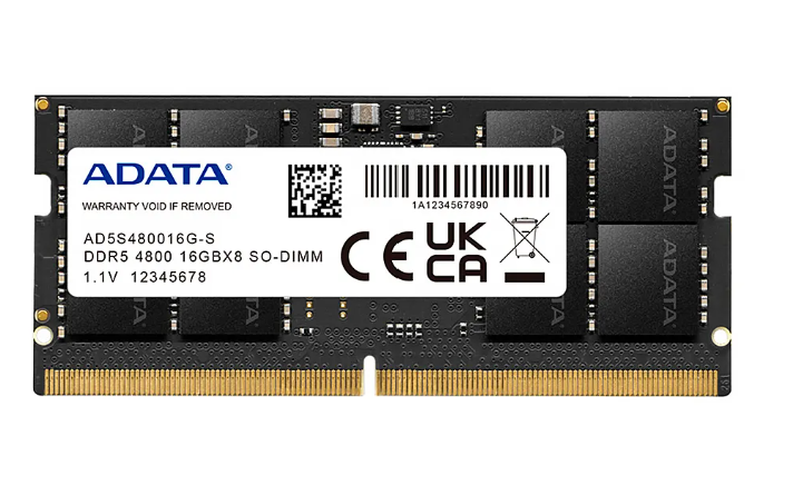 SO-RAM ADATA 16GB DDR5-4800 MTS L40 1.1V