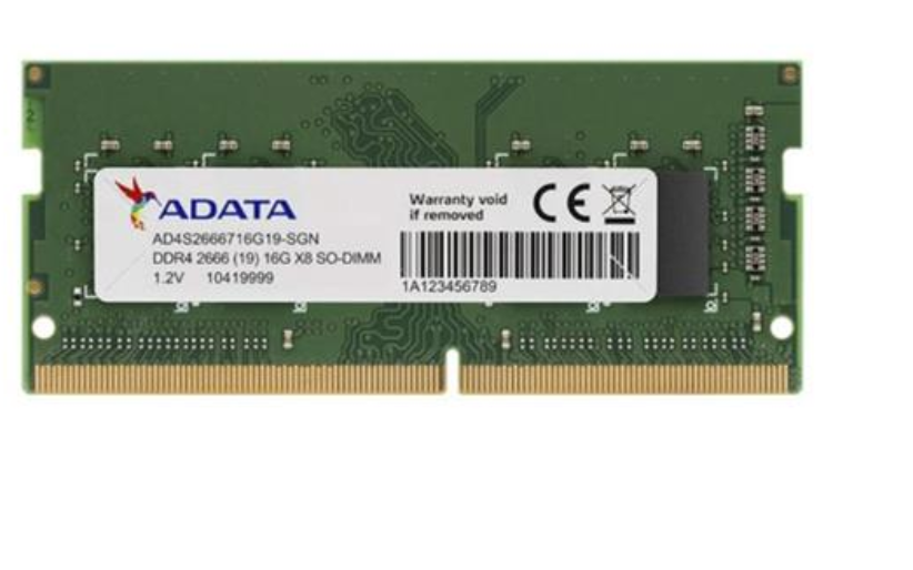 SO-RAM ADATA 16GB PC-2666 DDR4 SINGLE TRAY SO-RAM2666X816GBI