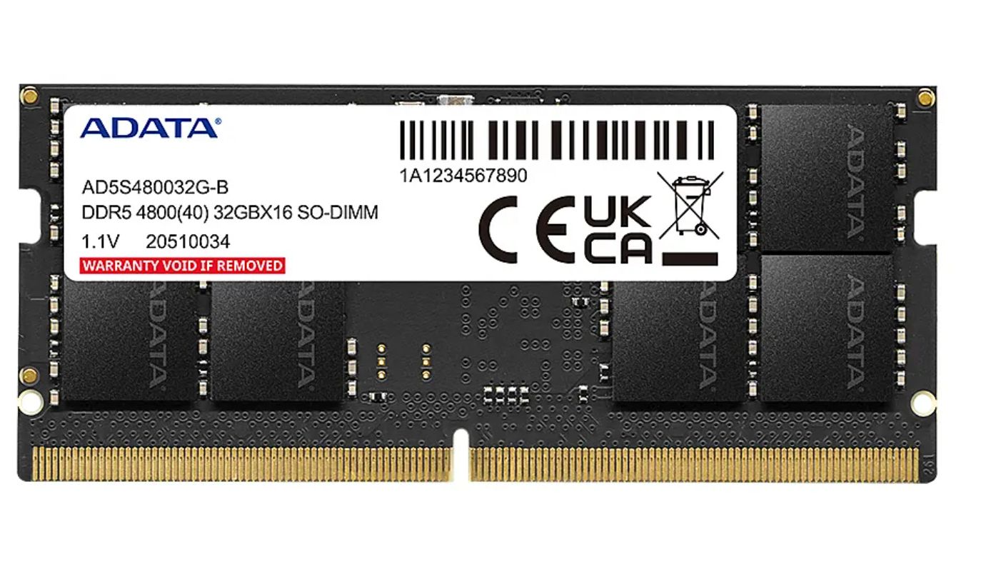 SO-RAM ADATA 32GB DDR5-4800 MTS L40 1.1V