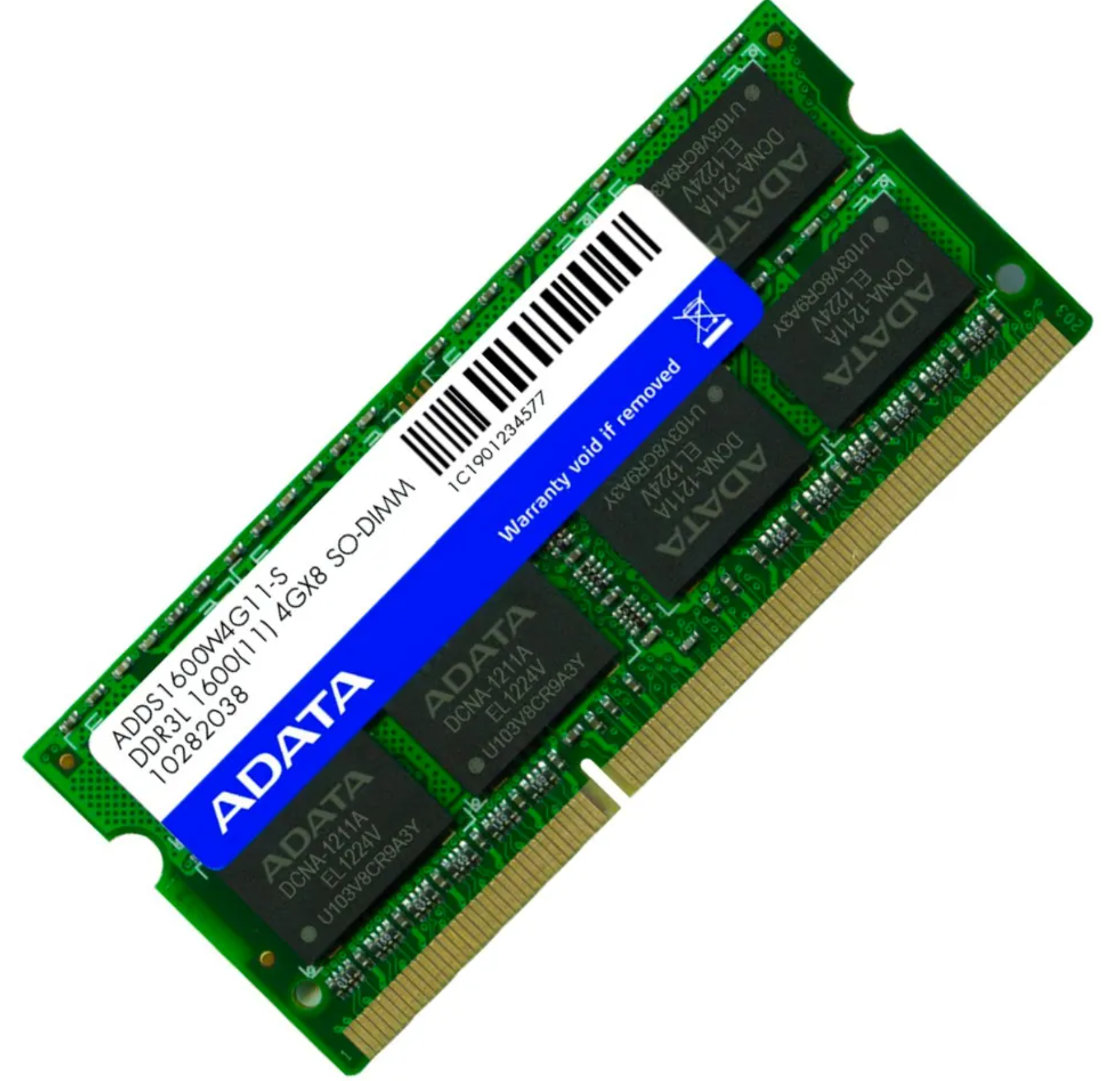 SO-RAM ADATA 4GB PC-1600 DDR3L LOW VOLTAGE