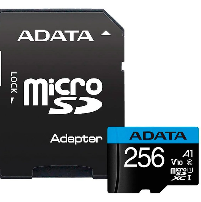 MICRO-SDHC ADATA 256GB WITH ADAPTER UHS-I CLASS 10