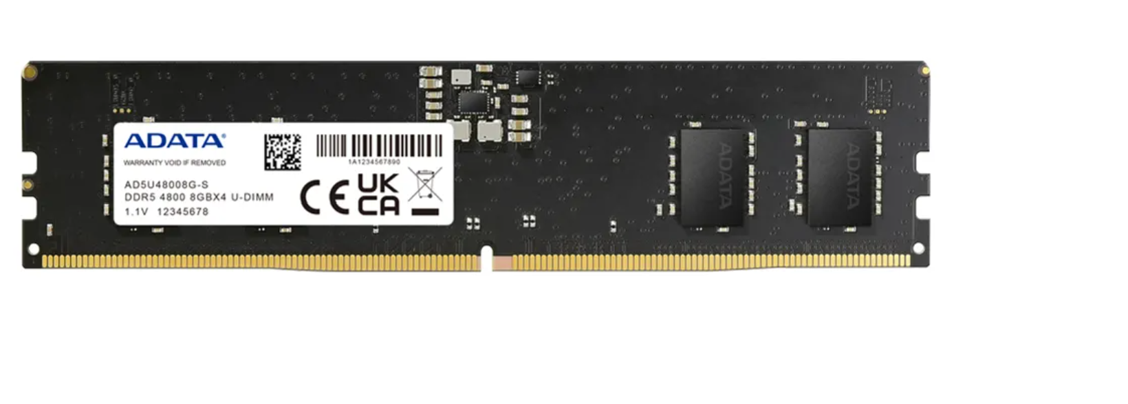 IN. RAM ADATA 8GB DDR5 4800 1.1V