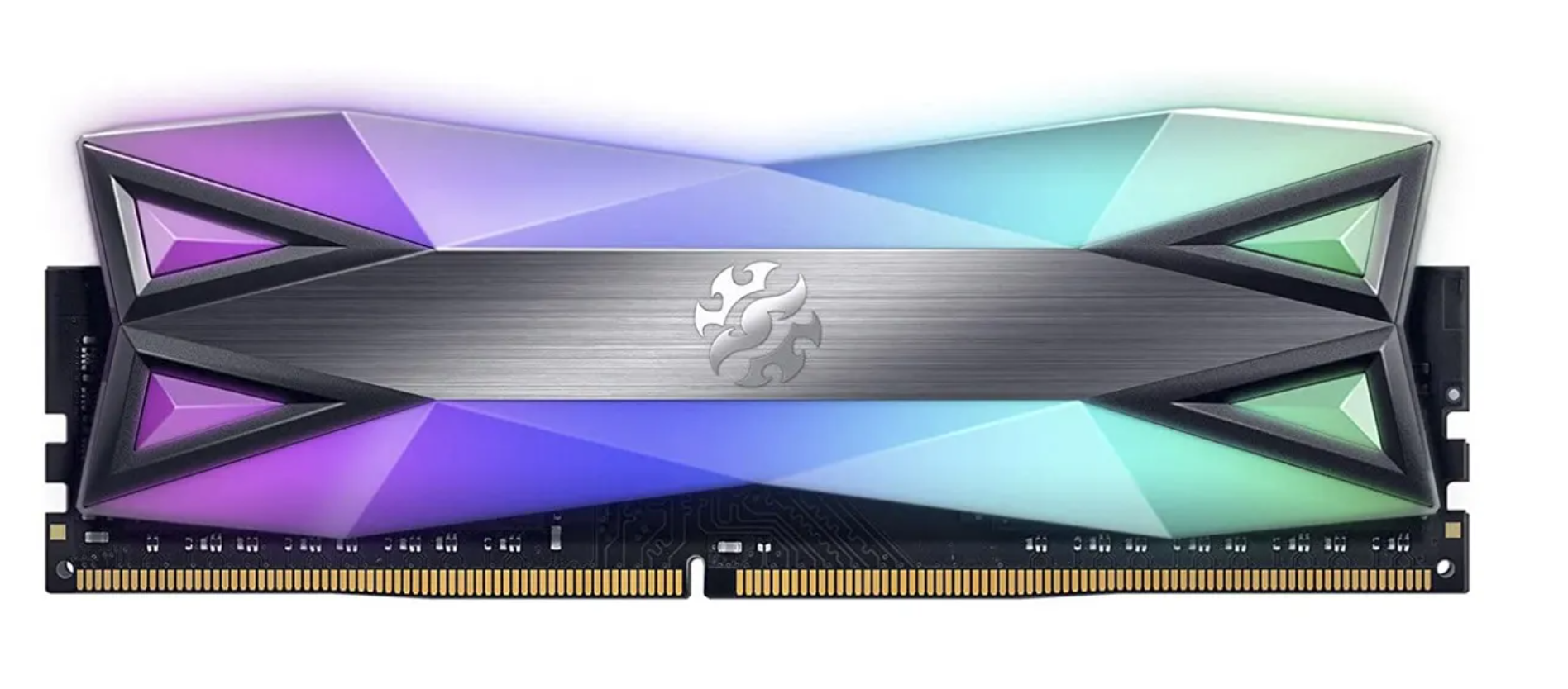 IN. RAM ADATA XPG 16GB DDR4-3200MHZ SPECTRIX D60 RGB CL16 TUGSTEN GRIS