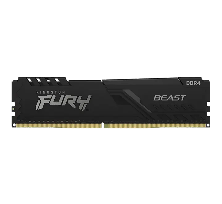 IN. RAM KINGSTON FURY 8GB 3200MHZ DDR4 CL16 NON ECC BLACK