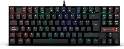 TECLADO MECANICO REDRAGON KUMARA K552 RGB SWITCHES AZULES