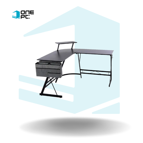 ESCRITORIO GAMING EN L POTENZZA BRE D 42 IMP NEGRO