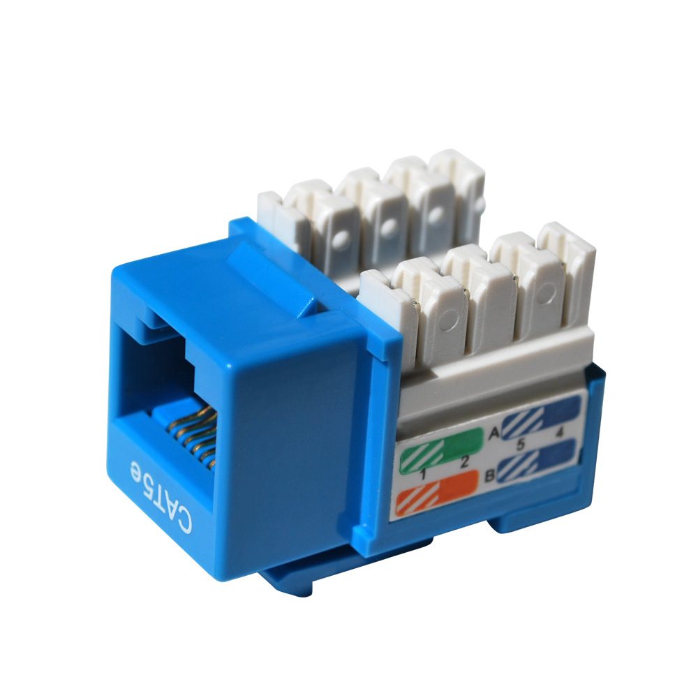 QPCOM KEYSTONE JACK QP-KJ28C6BL SERIE 28 CAT6 AZUL