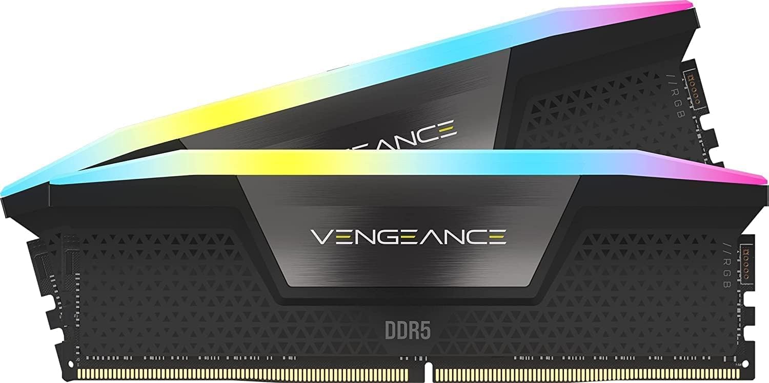 RAM CORSAIR VENGEANCE RGB DDR5 RAM 32 GB (2 X 16 GB) 6000 MHZ CL36