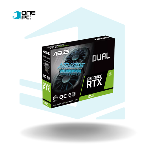 TARJETA DE VIDEO ASUS DUAL GEFORCE RTX 3050 OC EDITION 6GB GDDR6