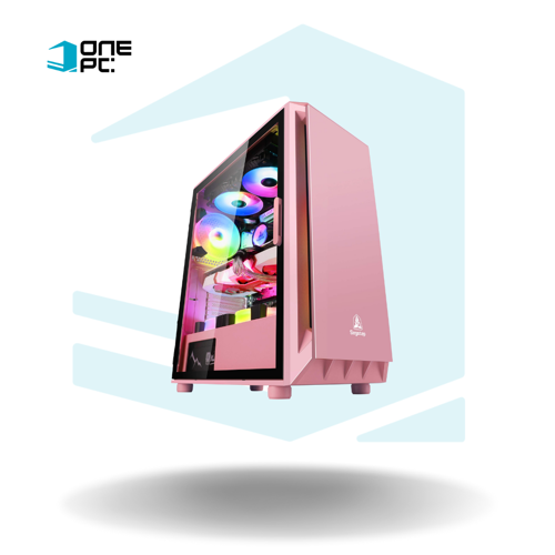 CASE SEGOTEP GANK 5 CASE GAMER ROSADO SIN VENTILADORES