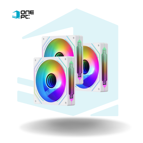 VENTILADOR SEGOTEP HB12 ARGB WH COMBO 3FANS+CONTROLLER+R