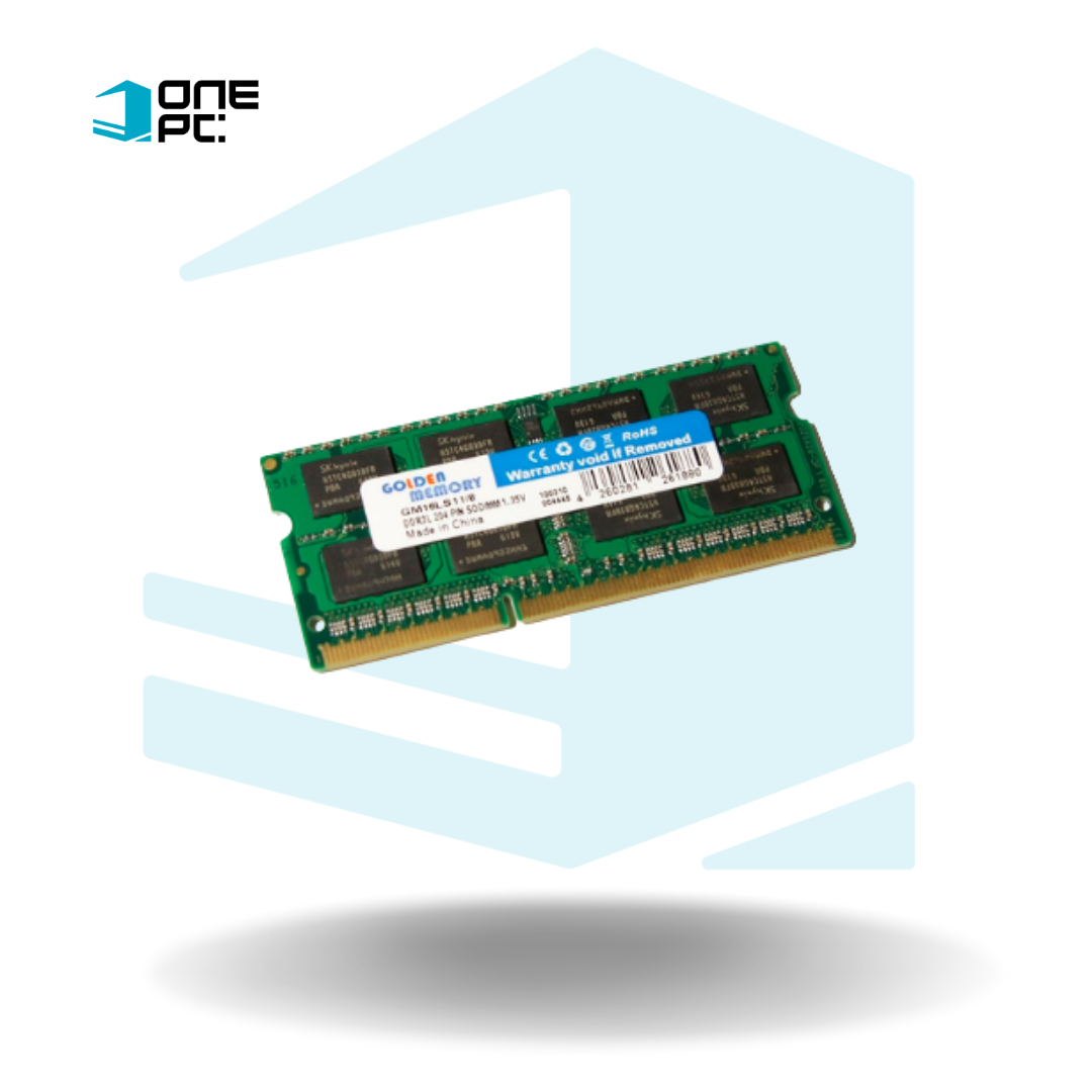 SODIM MEMORIA RAM GOLDEN MEMORY 8GB DDR3