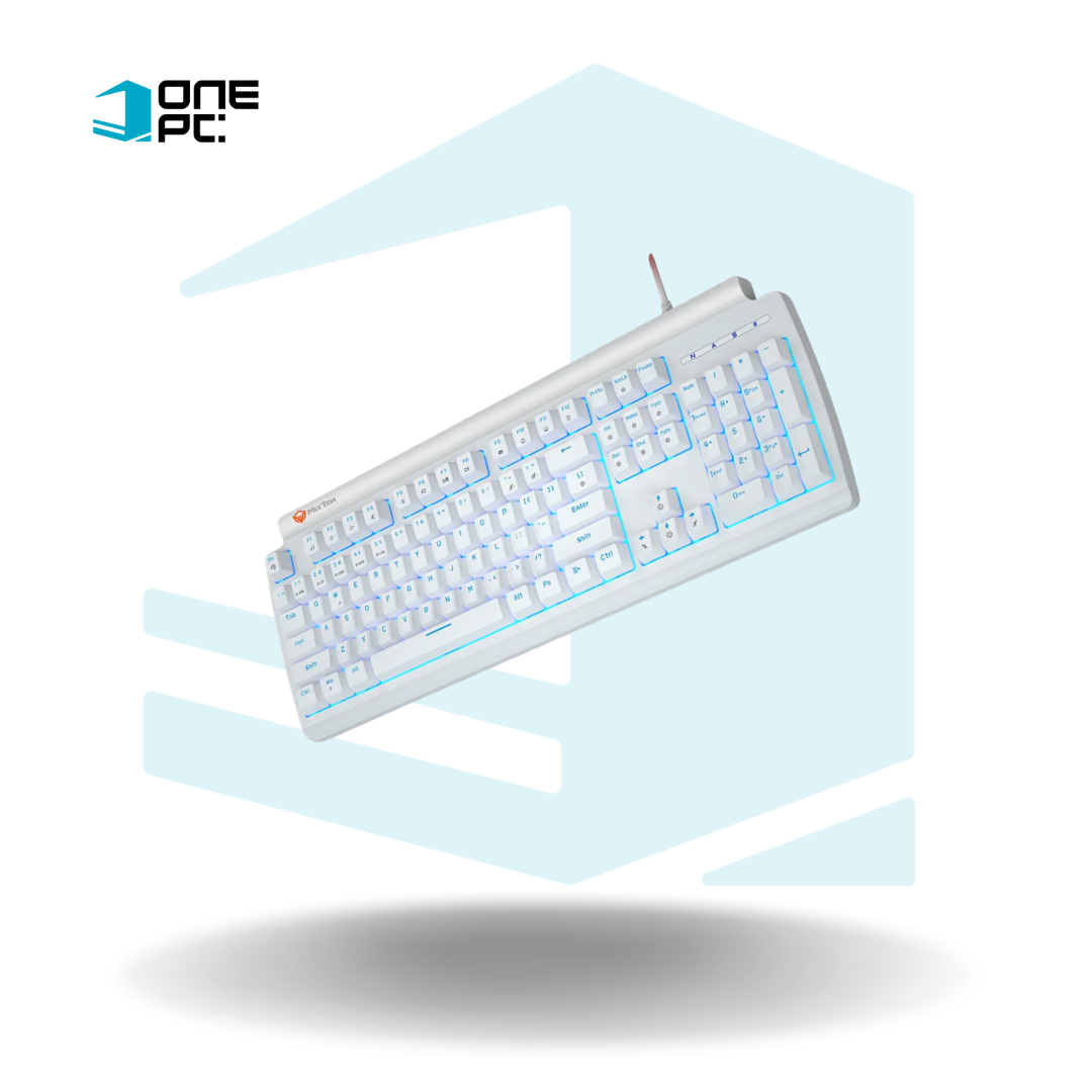 TECLADO MEETION MK600RD WH