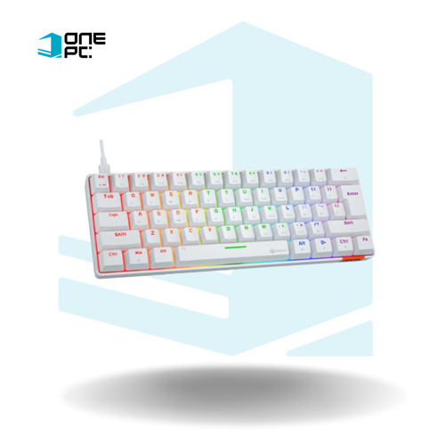 TECLADO MECANICO MEETION MK005 BLANCO