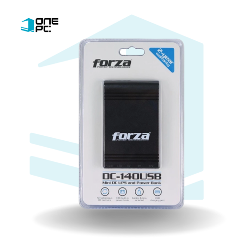 FORZA DC-140USB PORTABLE UPS DC BATTERY BANK 24W 5/9/12V