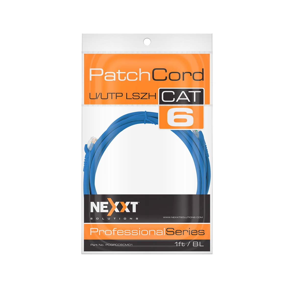 NEXXT SOLUTIONS - PATCH CORD - UTP CAT-6